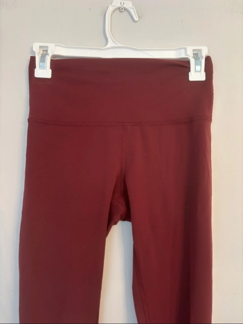 Lululemon Deep Red Wunder Train Legging 25in Size 6 - Picture 3 of 5